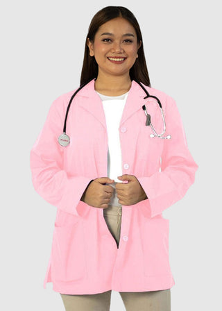 Panda Uniform Made in USA Women's 32 Inch Length Colored Labcoat
