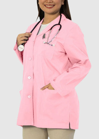 Panda Uniform Made in USA Women's 32 Inch Length Colored Labcoat