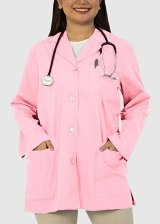 Panda Uniform Made in USA Women's 32 Inch Length Colored Labcoat