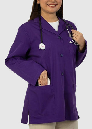 Panda Uniform Made in USA Women's 32 Inch Length Colored Labcoat