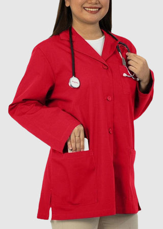 Panda Uniform Made in USA Women's 32 Inch Length Colored Labcoat