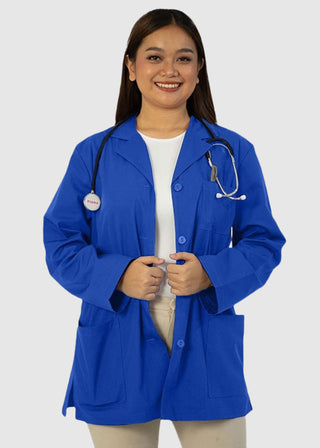 Panda Uniform Made in USA Women's 32 Inch Length Colored Labcoat