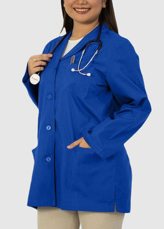 Panda Uniform Made in USA Women's 32 Inch Length Colored Labcoat