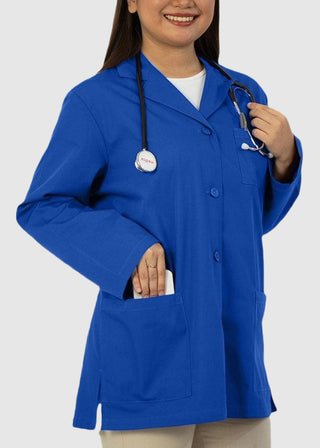 Panda Uniform Made in USA Women's 32 Inch Length Colored Labcoat
