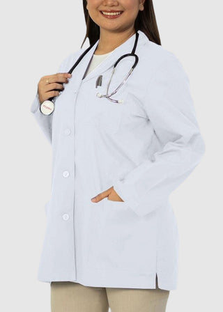 Panda Uniform Made in USA Women's 32 Inch Length Colored Labcoat