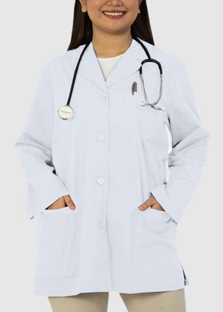 Panda Uniform Made in USA Women's 32 Inch Length Colored Labcoat