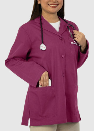 Panda Uniform Made in USA Women's 32 Inch Length Colored Labcoat