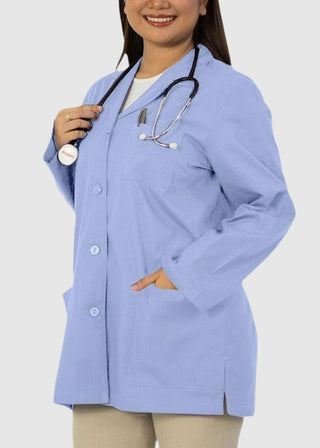 Panda Uniform Made in USA Women's 32 Inch Length Colored Labcoat