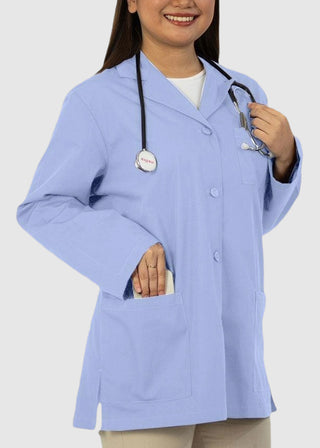 Panda Uniform Made in USA Women's 32 Inch Length Colored Labcoat