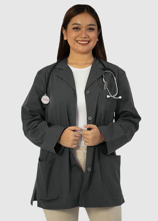 Panda Uniform Made in USA Women's 32 Inch Length Colored Labcoat