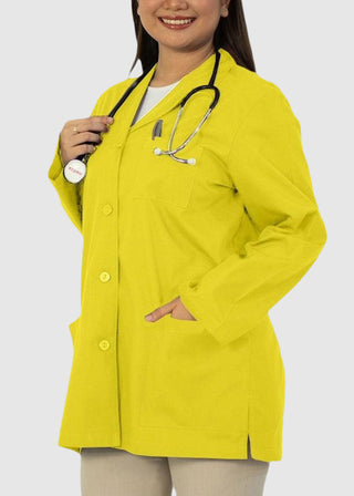 Panda Uniform Made in USA Women's 32 Inch Length Colored Labcoat