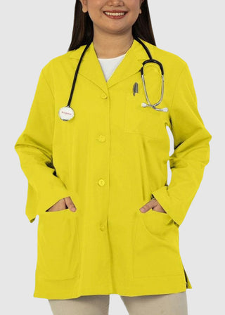 Panda Uniform Made in USA Women's 32 Inch Length Colored Labcoat
