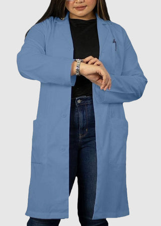 Panda Uniform Unisex Long Lab Coat