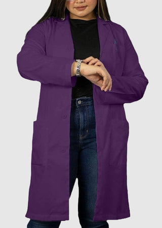 Panda Uniform Unisex Long Lab Coat