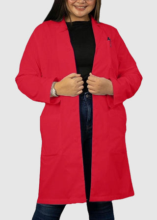 Panda Uniform Unisex Long Lab Coat