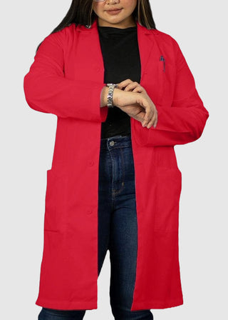 Panda Uniform Unisex Long Lab Coat