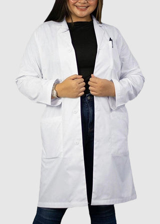 Panda Uniform Unisex Long Lab Coat