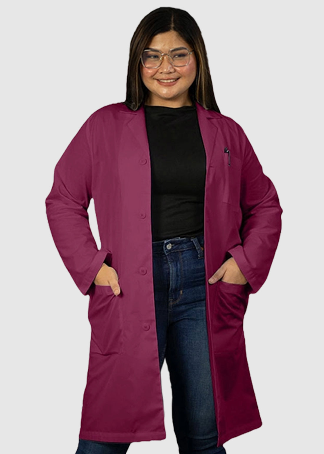 Panda Uniform ST1005 Unisex 40 Inch Long Lab coat