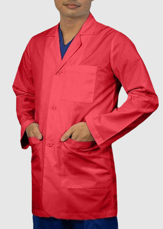 Panda Uniform Made in USA Men's Consultant 31 Inch length Lab Coat