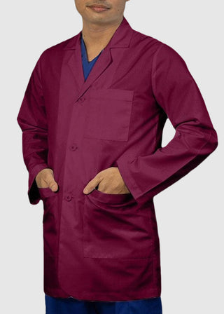 Panda Uniform Made in USA Men's Consultant 31 Inch length Lab Coat