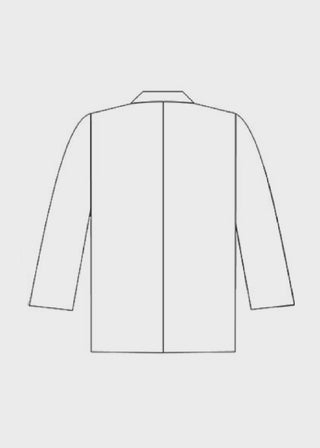 Panda Uniform Made in USA Men's Consultant 31 Inch length Lab Coat