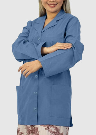 Panda Uniform Women's Snap Front Lab Coat