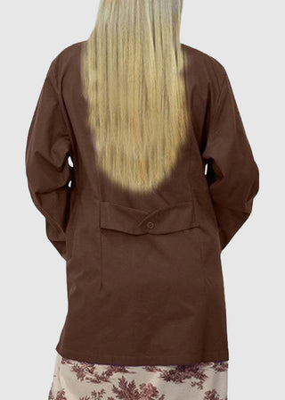 Panda Uniform Made in USA Women's 32 Inch Snap Front Lab coat