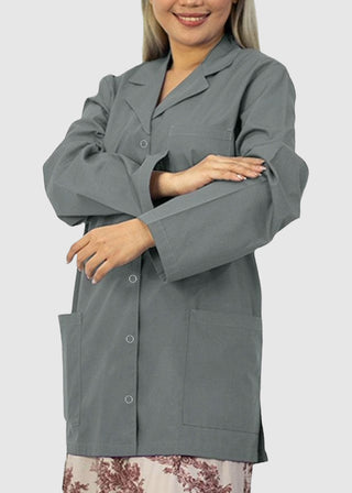 Panda Uniform Women's Snap Front Lab Coat