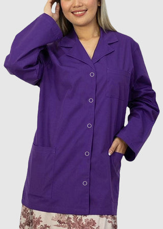 Panda Uniform Women's Snap Front Lab Coat