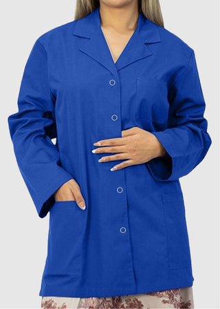 Panda Uniform Women's Snap Front Lab Coat