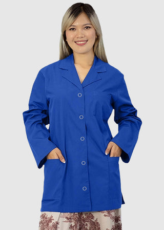 Panda Uniform Women's Snap Front Lab Coat