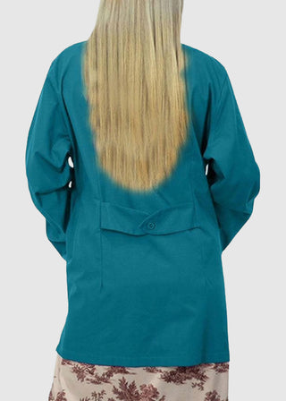 Panda Uniform Made in USA Women's 32 Inch Snap Front Lab coat