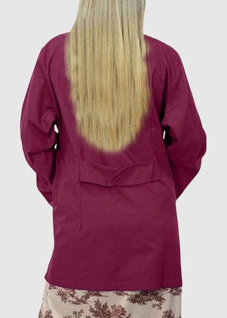 Panda Uniform Made in USA Women's 32 Inch Snap Front Lab coat