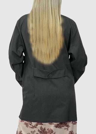 Panda Uniform Made in USA Women's 32 Inch Snap Front Lab coat