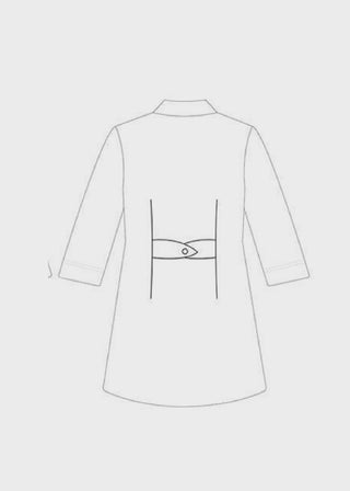 Panda Uniform Made in USA Women's Colored 32 Inch Lab Coat
