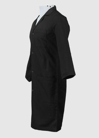 Panda Uniform Made in USA Unisex Snap Front 40 Inch Three-Quarter Sleeves Lab coat