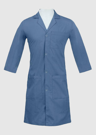 Panda Uniform Made in USA Unisex Snap Front 40 Inch Three-Quarter Sleeves Lab coat