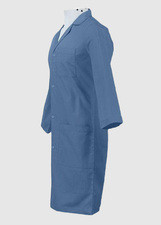 Panda Uniform Made in USA Unisex Snap Front 40 Inch Three-Quarter Sleeves Lab coat