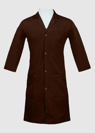 Panda Uniform Made in USA Unisex Snap Front 40 Inch Three-Quarter Sleeves Lab coat