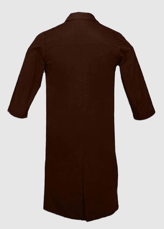 Panda Uniform Made in USA Unisex Snap Front 40 Inch Three-Quarter Sleeves Lab coat