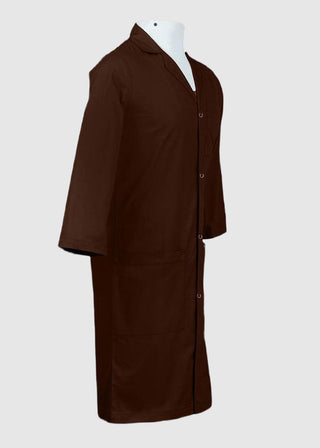 Panda Uniform Made in USA Unisex Snap Front 40 Inch Three-Quarter Sleeves Lab coat