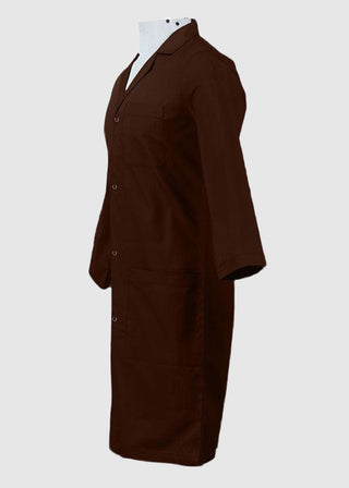 Panda Uniform Made in USA Unisex Snap Front 40 Inch Three-Quarter Sleeves Lab coat