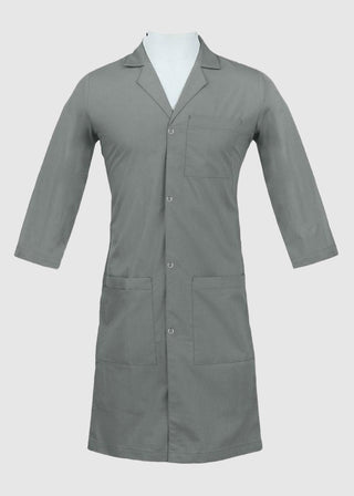 Panda Uniform Made in USA Unisex Snap Front 40 Inch Three-Quarter Sleeves Lab coat