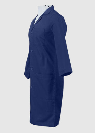 Panda Uniform Made in USA Unisex Snap Front 40 Inch Three-Quarter Sleeves Lab coat