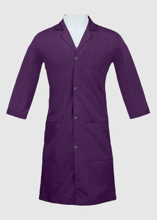 Panda Uniform Made in USA Unisex Snap Front 40 Inch Three-Quarter Sleeves Lab coat