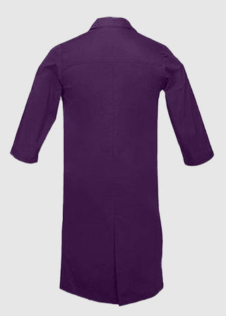 Panda Uniform Unisex Snap Front 40 Inch Three-Quarter Sleeves Lab Coat