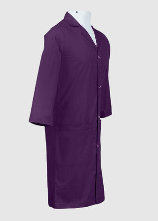 Panda Uniform Made in USA Unisex Snap Front 40 Inch Three-Quarter Sleeves Lab coat