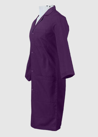 Panda Uniform Made in USA Unisex Snap Front 40 Inch Three-Quarter Sleeves Lab coat