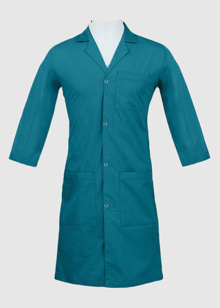 Panda Uniform Made in USA Unisex Snap Front 40 Inch Three-Quarter Sleeves Lab coat