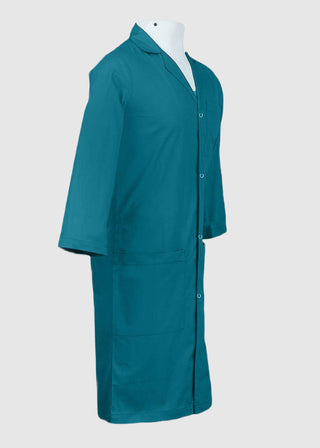 Panda Uniform Made in USA Unisex Snap Front 40 Inch Three-Quarter Sleeves Lab coat